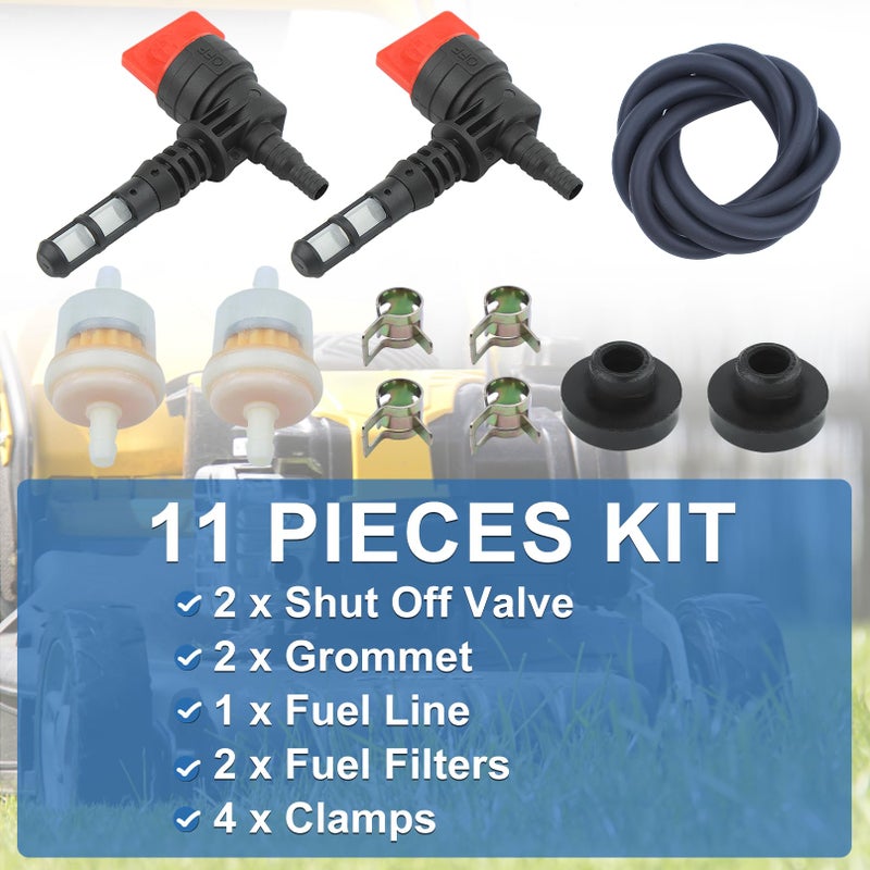AUMEL 192980GS Fuel Shut Off Valve Kit for 192980GS 78299GS 80270GS Generator, Fuel Valve Kit Compatible with Craftsman Troy-Bilt 3250-8000 Watt Portable Generator Pressure Washer - Image 3